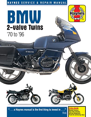 BMW 2-valve twins (70-96) Haynes Repair Manual (Haynes Service and Repair Manual)