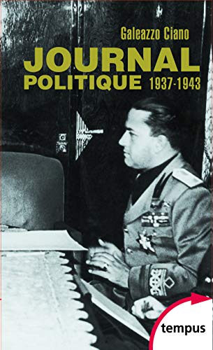 Journal politique 1937-1943: Coffret 2 tomes