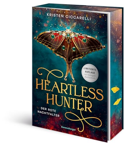Heartless Hunter. Der rote Nachtfalter, Band 1 (Knisternde New-Adult-Romantasy | Limitierte Auflage mit Farbschnitt) von Ravensburger Verlag GmbH