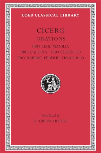 Pro Caecina, etc. (Loeb Classical Library, Band 198)