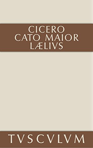 Cato der Ältere über das Alter: Lateinisch - deutsch (Sammlung Tusculum) von de Gruyter