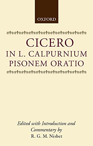 In L. Calpurnium Pisonem Oratio (Clarendon Paperbacks) von Oxford University Press