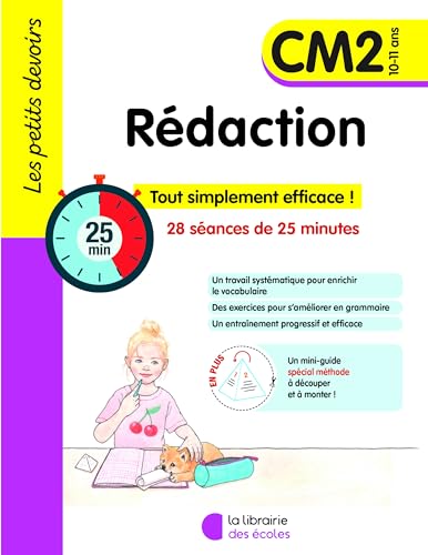Les Petits Devoirs - Rédaction CM2 (2024): 14 séances de 30 minutes von LIB DES ECOLES