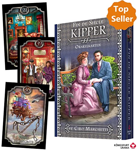 Fin de Siècle: Kipper - Orakelkarten von Ciro Marchetti (Künstler des Bestsellers Gilded Reverie Lenormand, Orakelkarten Deutsch)