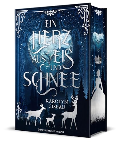 Ein Herz aus Eis und Schnee: Märchenhafte Romantasy mit magischem Winter-Setting | Schmuckausgabe mit Farbschnitt-Garantie von Drachenmond Verlag GmbH