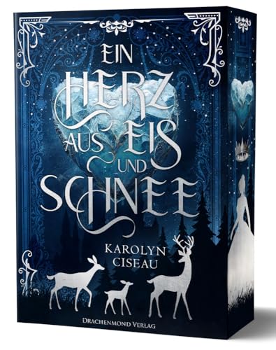 Ein Herz aus Eis und Schnee: Märchenhafte Romantasy mit magischem Winter-Setting | mit Farbschnitt-Garantie von Drachenmond Verlag GmbH