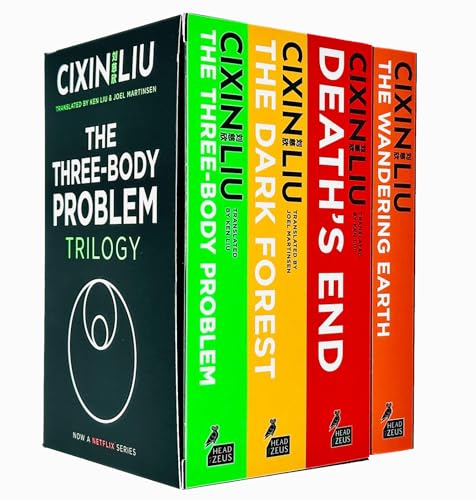 Cixin Liu Three Body Problem Collection 4 Books Set