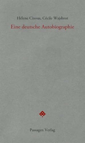 Eine deutsche Autobiographie (Passagen forum) von Passagen Verlag Ges.M.B.H