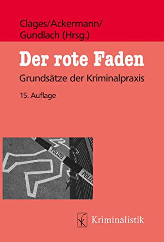 Der rote Faden von Kriminalistik Verlag