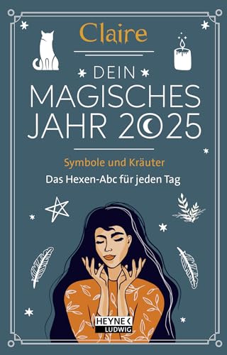 Dein magisches Jahr 2025: Symbole und Kräuter – Das Hexen-Abc für jeden Tag - Taschenkalender, durchgehend farbig, mit Lesebändchen – 10,0 x 15,5 cm Dein magisches Jahr 2025: Symbole und Kräuter – Das Hexen-Abc für jeden Tag - Taschenkalender, durchgehend farbig, mit Lesebändchen – 10,0 x 15,5 cm