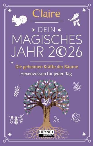 Dein magisches Jahr 2026: Das Geheimnis der Bäume – Hexenwissen für jeden Tag - Taschenkalender, durchgehend farbig, mit Lesebändchen – 10,0 x 15,5 cm Dein magisches Jahr 2026: Das Geheimnis der Bäume – Hexenwissen für jeden Tag - Taschenkalender, durchgehend farbig, mit Lesebändchen – 10,0 x 15,5 cm von Ludwig bei Heyne
