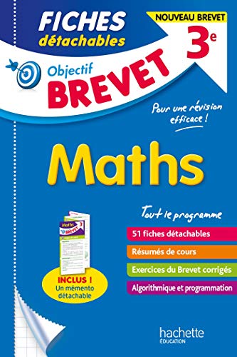 Objectif Brevet - Fiches Maths von HACHETTE EDUC