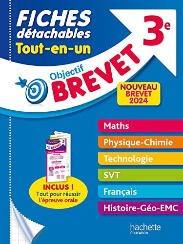 Objectif Brevet Fiches Tout-en-un 2024 von HACHETTE EDUC