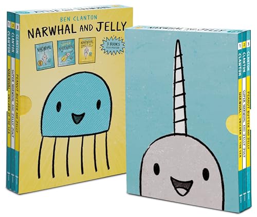 Narwhal and Jelly Box Set (Books 1, 2, 3, and Poster)