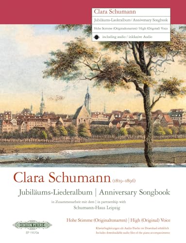 Jubiläums-Liederalbum -14 Lieder für hohe Singstimme und Klavier- (Originaltonarten): Sammelband, CD für Hohe Singstimme, Klavier (Edition Peters)