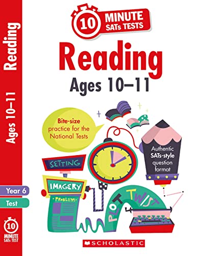 Quick test reading activities for children ages 10-11 (Year 6). Perfect for Home Learning. (10 Minute SATs Tests)