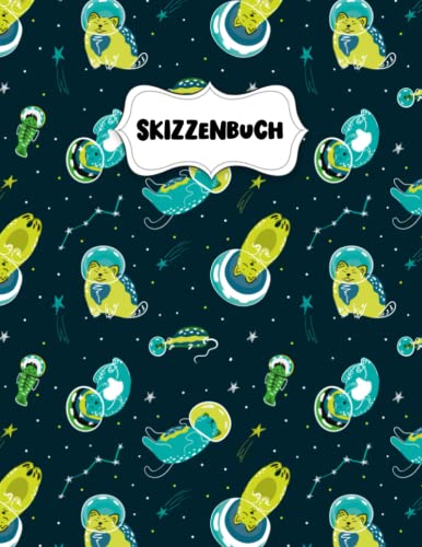 Skizzenbuch: Lustige Katzen im Weltraum Zeichenblock A4 für Kinder: Blanko Zeichenmappe A4 Zeichen Block Skizzenbuch: Lustige Katzen im Weltraum Zeichenblock A4 für Kinder: Blanko Zeichenmappe A4 Zeichen Block von Independently published
