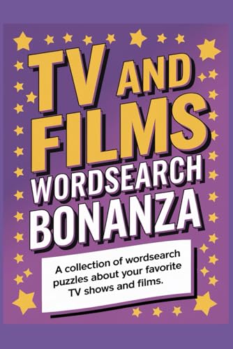Tv and Film Wordsearch Bonanza von Independently published
