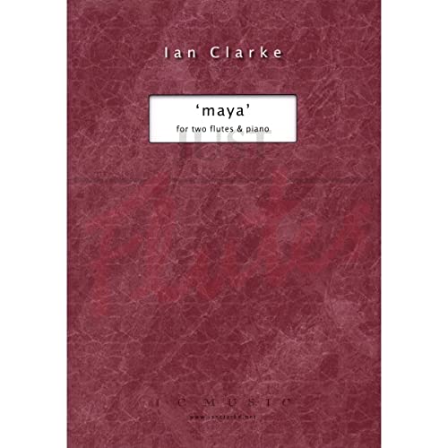 Maya : for 2 flutes and piano score and parts