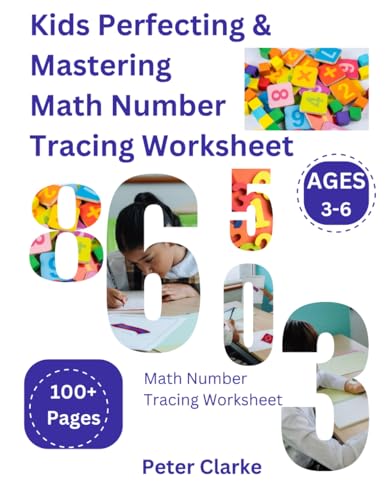Kids Perfecting & Mastering Math Number Tracing Worksheet: Math Number Tracing Worksheet von Independently published