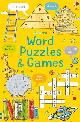 Word Puzzles and Games (Puzzles, Crosswords and Wordsearches) von Usborne