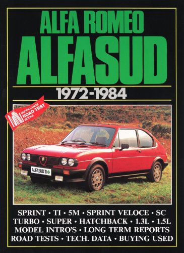 Alfa Romeo Alfasud 1972-1984 von Brooklands Books Ltd