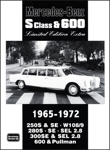 Mercedes-Benz S Class & 600 Limited Edition 1965-1972
