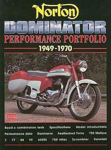 Norton Dominator Performance Portfolio 1949-1970 von Brooklands Books