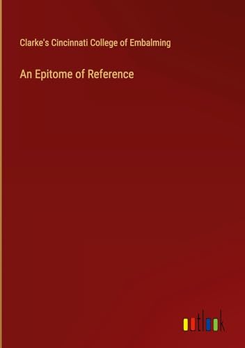 An Epitome of Reference von Outlook Verlag
