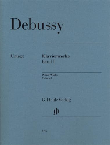 Klavierwerke Band 1: Besetzung: Klavier zu zwei Händen (G. Henle Urtext-Ausgabe) von Henle, G. Verlag