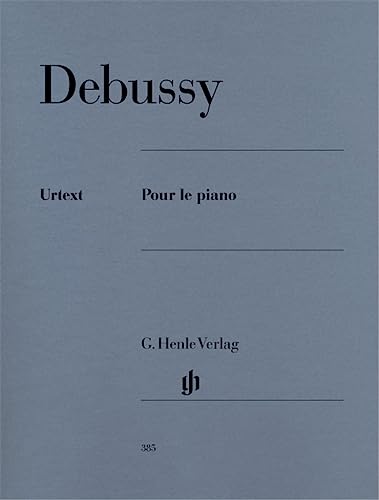 Pour le Piano. Klavier: Instrumentation: Piano solo (G. Henle Urtext-Ausgabe) von Henle, G. Verlag