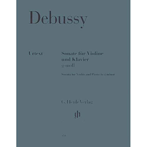 Sonate G-Moll. Violine, Klavier: Besetzung: Violine und Klavier (G. Henle Urtext-Ausgabe)