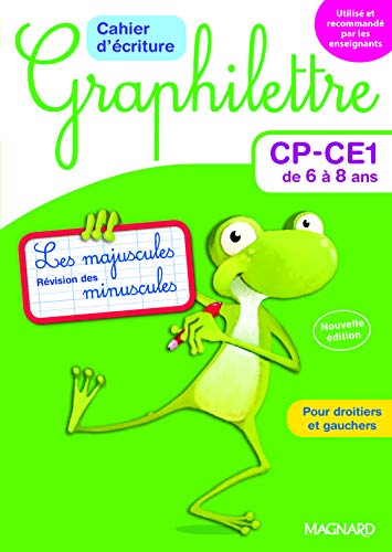 Graphilettre CP-CE1 6-8 ans: cahier d'ecriture Edition 2017 von MAGNARD