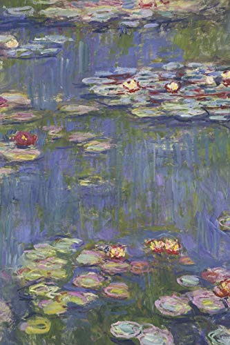 Monet Journal #4: Cool Artist Gifts - Water Lilies Claude Monet Notebook Journal To Write In 6x9" 150 Lined Pages