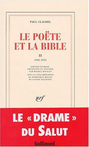 Le Poëte et la Bible: 1945-1955 (2) von GALLIMARD