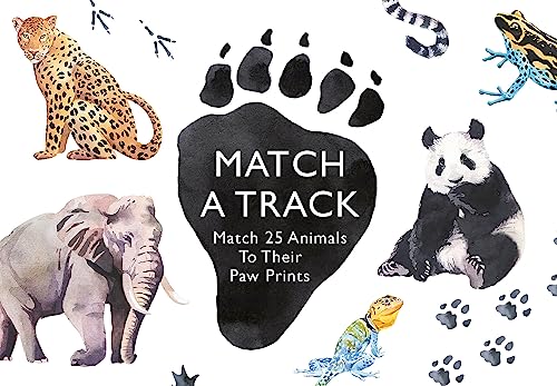 Match a Track: Match 25 Animals to Their Paw Prints (Magma for Laurence King)