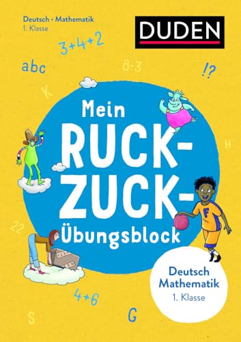 Mein Ruckzuck-Übungsblock Deutsch/Mathe 1. Klasse (Ruckzuck-Blöcke)