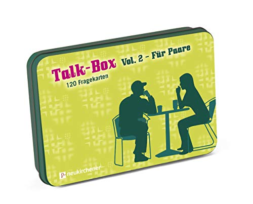 Talk-Box Vol. 2 - Für Paare. 120 Fragekarten: 120 Fragekarten in Metalldose von Neukirchener Verlag