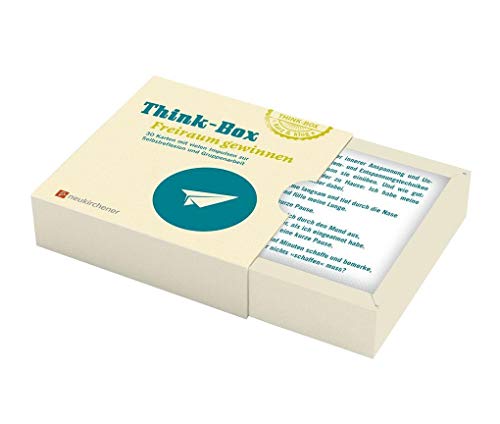 Think-Box - Freiraum gewinnen: 30 Karten mit vielen Impulsen zur Selbstreflexion und Gruppenarbeit