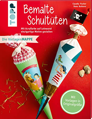 Bemalte Schultüten (kreativ.kompakt): Mit Acrylfarbe auf Leinwand einzigartige Motive gestalten