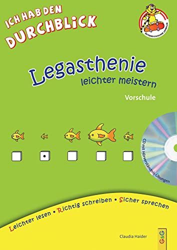 Legasthenie leichter meistern - Vorschule: Lese-Rechtschreib-Training mit CD (Legasthenie leichter meistern: Leichter lesen, Richtig schreiben, Sicher sprechen) von G&G Verlag, Kinder- und Jugendbuch