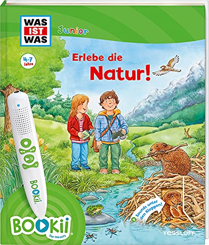 BOOKii® WAS IST WAS Junior Erlebe die Natur!: Sounds unter den Klappen! (BOOKii / Antippen, Spielen, Lernen)