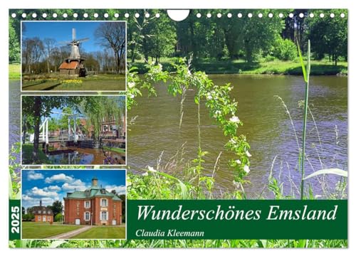 Wunderschönes Emsland (Wandkalender 2025 DIN A4 quer), CALVENDO Monatskalender