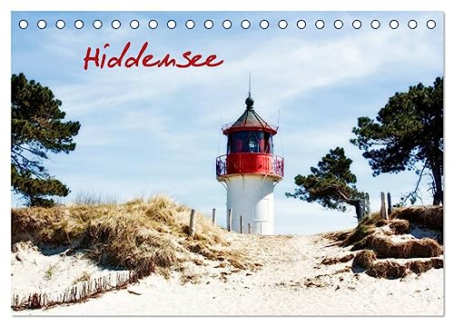 Insel Hiddensee (Tischkalender 2024 DIN A5 quer), CALVENDO Monatskalender