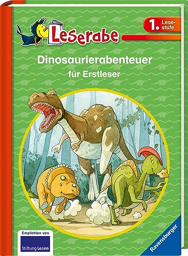 Dinoabenteuer für Erstleser - Leserabe 1. Klasse - Erstlesebuch für Kinder ab 6 Jahren (Leserabe - Sonderausgaben)