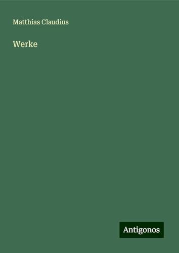 Werke von Antigonos Verlag