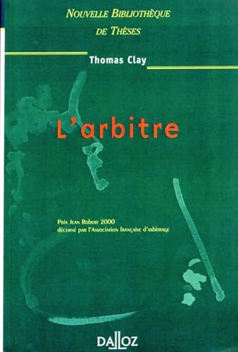 L'arbitre L'arbitre von DALLOZ