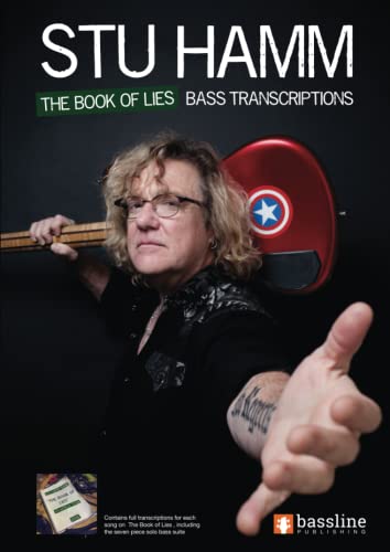 Stu Hamm – The Book of Lies Bass Transcriptions (Bass Guitar TAB Books by Stuart Clayton) von Bassline Publishing