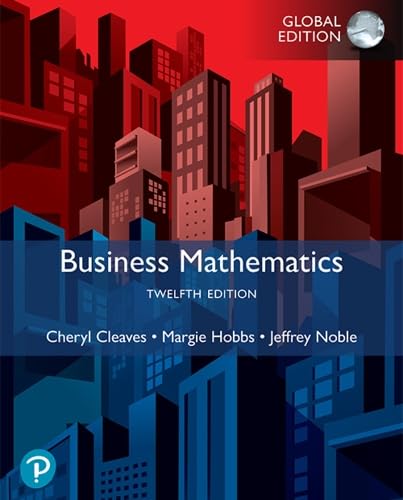 Business Math, Global Edition + MyLab Maths with Pearson eText Business Math, Global Edition + MyLab Maths with Pearson eText von Pearson Education Limited