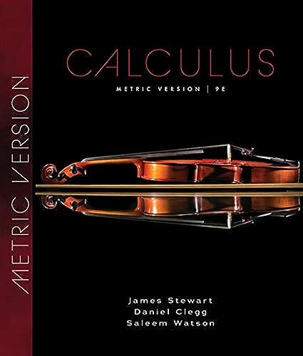 Calculus, Metric Edition von Brooks/Cole